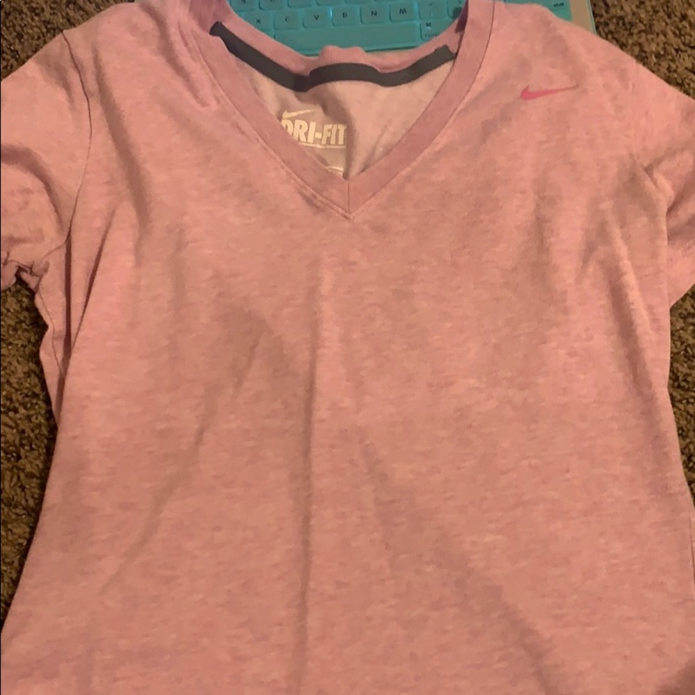 v neck nike shirt